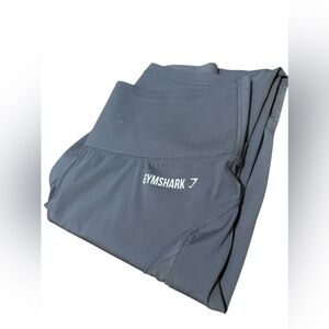 GymShark Women’s gray leggings 
Size L wide band waist